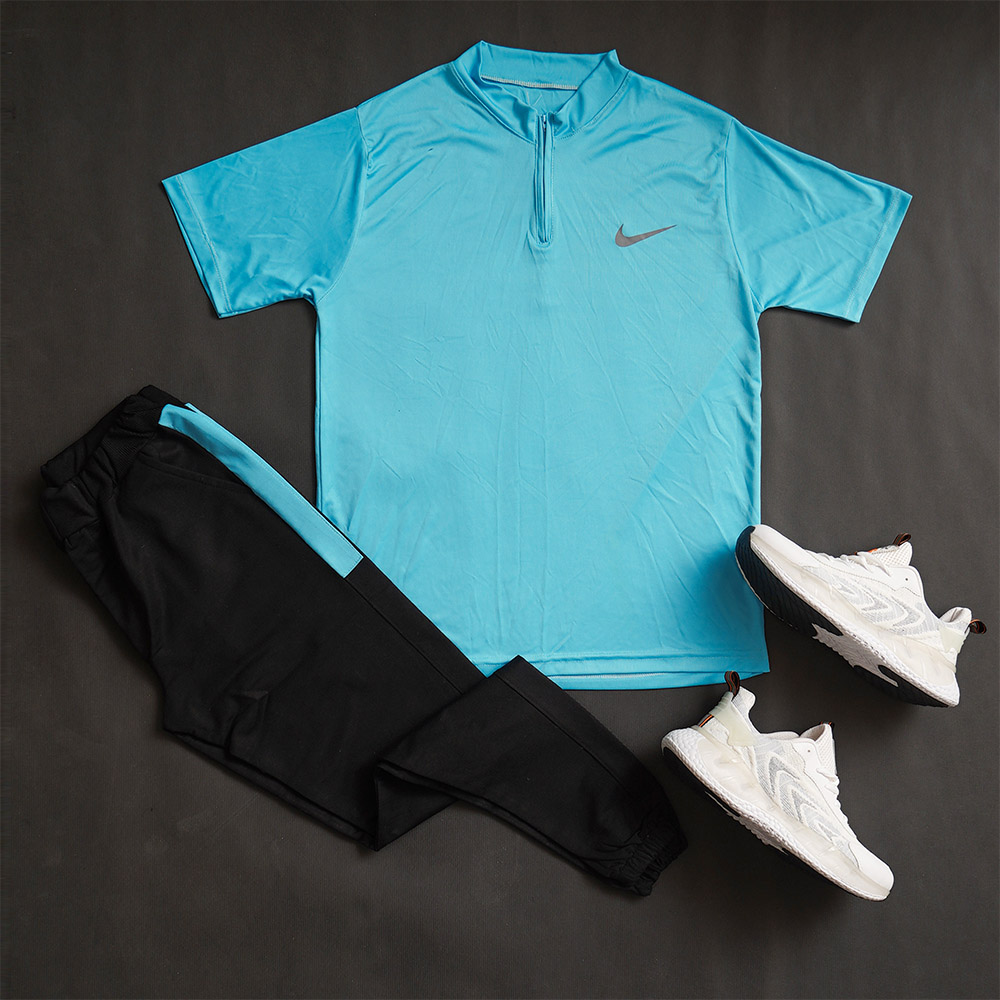 ست تیشرت و شلوار Nike آبی